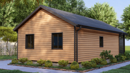 Каркасный дом Макси Плюс 6x11
