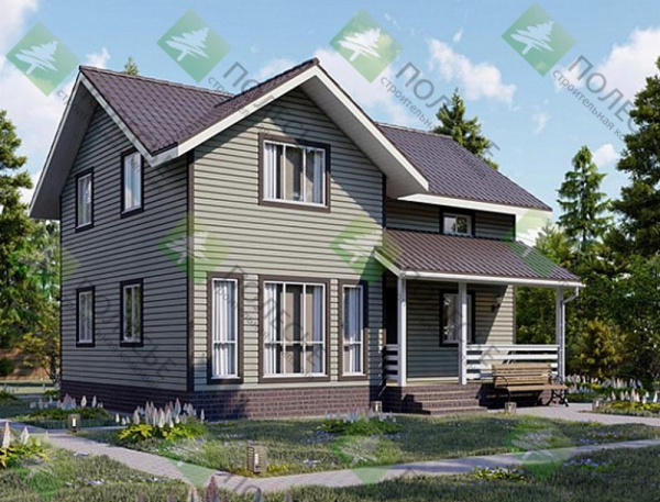 Каркасный дом Подмосковье - 3 7х9