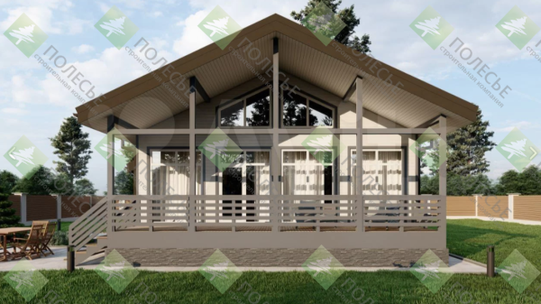 Каркасный дом Макс 8x13