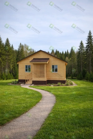 Каркасный дом Пестово 8x8