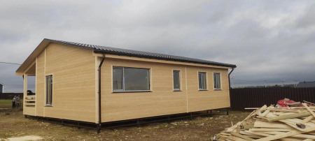 Каркасный дом Красивый 10x11