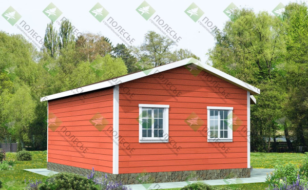 Каркасный дом с эркером