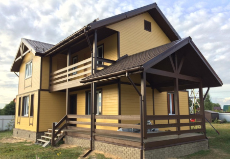 Каркасный дом София 8х10