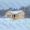 Каркасный дом Анапа 7х8