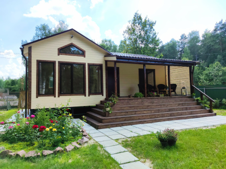 Каркасный дом Спутник 8x10 Каркасный дом Спутник 8x10