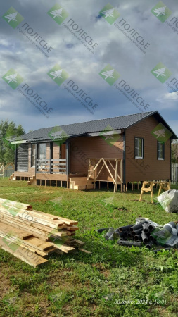 Каркасная баня Орбита Макси 6х11