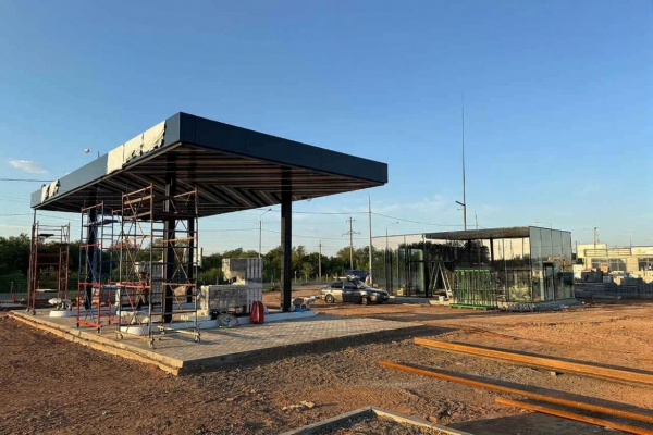 Быстровозводимое здание АЗС БВЗ-108