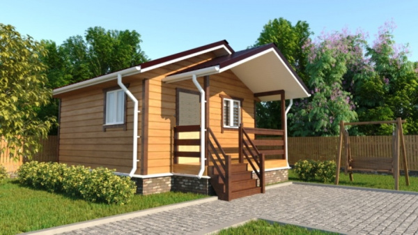 Каркасный дом Малыш-4 5x5 Каркасный дом Малыш-4 5x5