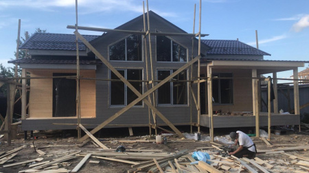 Каркасный дом Нордик 9x11 Каркасный дом Нордик 9x11