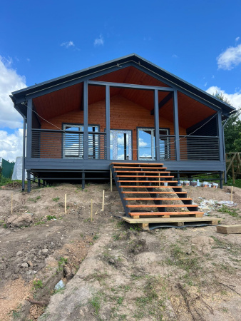 Каркасный дом Фаворит 8х10 Каркасный дом Фаворит 8х10