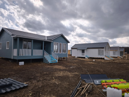 Каркасный дом Спутник 8x10 Каркасный дом Спутник 8x10