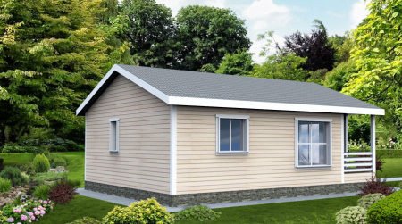 Каркасный дом Фаворит 8х10 Каркасный дом Фаворит 8х10