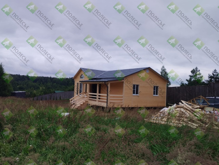 Каркасный дом Спутник 8x10