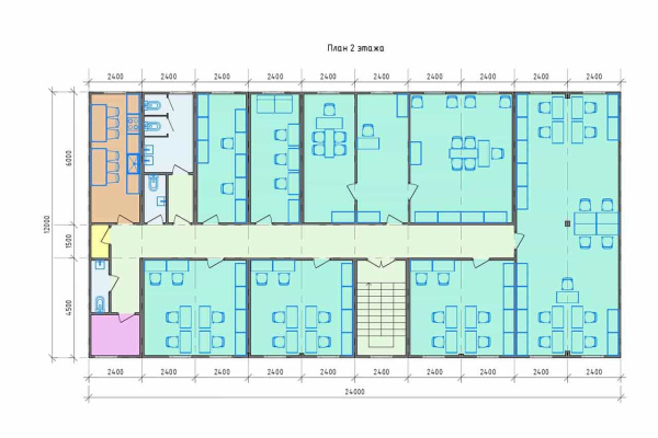 Модульное офисное здание МОФИЗ-576