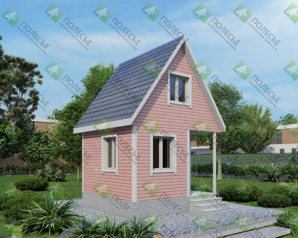 Дачный дом Денис 4x4