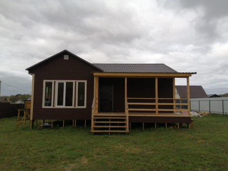 Каркасный дом Спутник 8x10 Каркасный дом Спутник 8x10