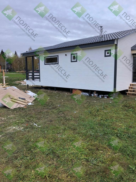 Каркасный дом Хамелеон 8х8