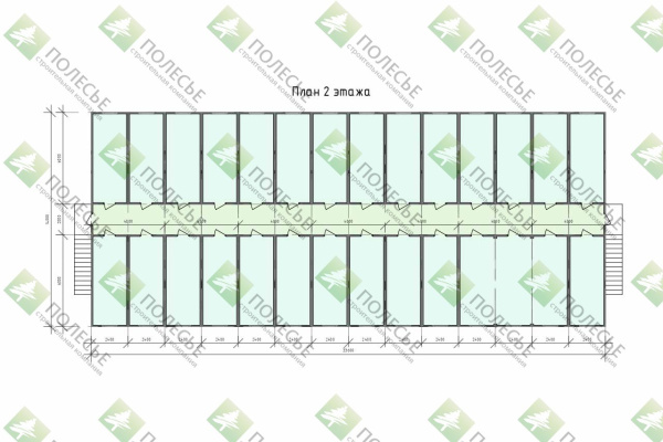 Модульное здание МОЗ-390