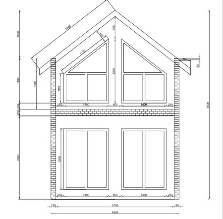 Каркасный дом Петербург 7,5х12,5 