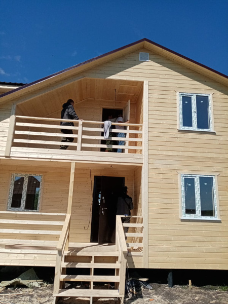 Каркасный дом Канцлер-2 6x8 Каркасный дом Канцлер-2 6x8