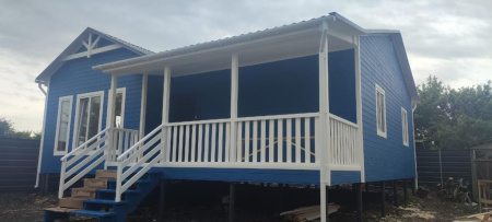 Каркасный дом Спутник 8x10 Каркасный дом Спутник 8x10