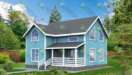 Каркасный дом Ступино 9х9