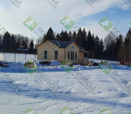 Каркасный дом Анапа 7х8