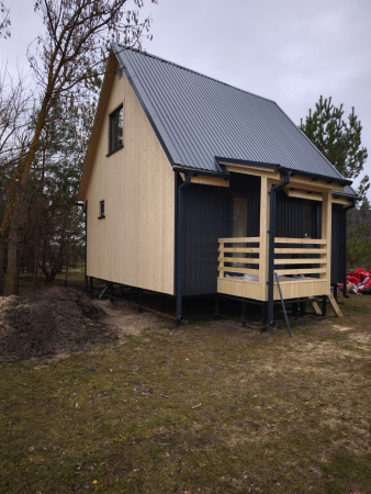 Каркасный дом Барн 6x6