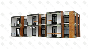 Модульный отель Роза Хутор