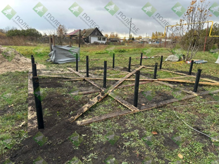 Каркасная баня Елена 6x5