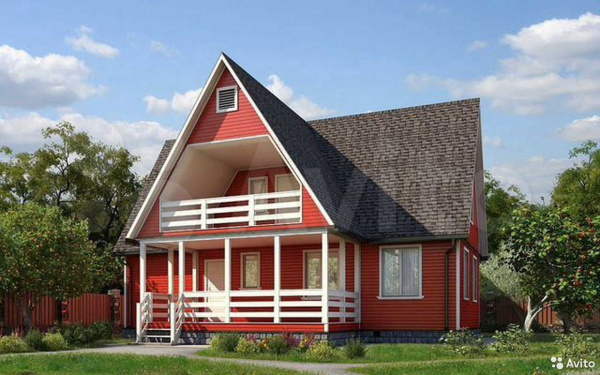 Каркасный дом Балчуг 12х12 Каркасный дом Балчуг 12х12