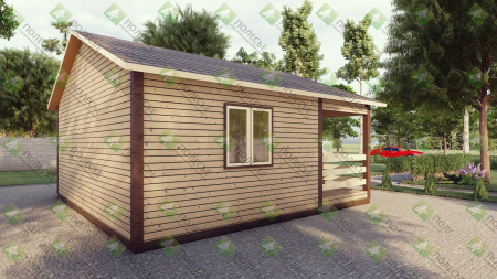 Дачный дом Лето 6х6