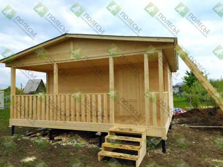 Каркасный дом Ранчо 6x6