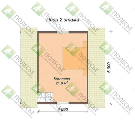Баня АННА 6x6м
