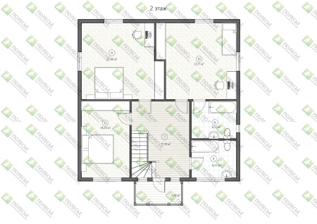 Каркасный дом Херсон 10х10