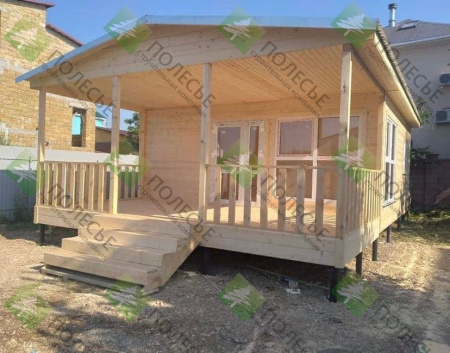 Каркасный дом Ранчо 6x6