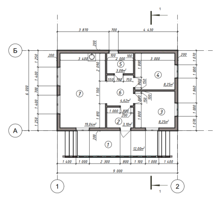 Каркасный дом Рома 6x11 Каркасный дом Рома 6x11