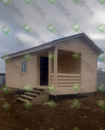 Каркасный дом Финский 4x8