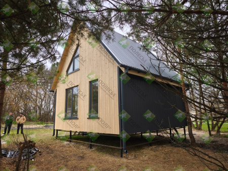 Дачный дом Барн 6x6