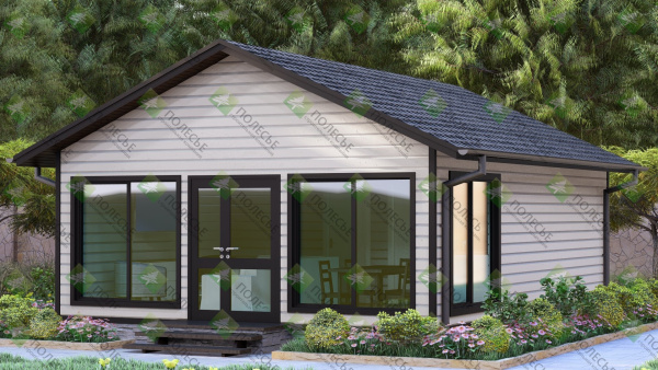 Дачный дом Орбита-48 6х8