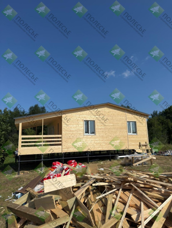 Каркасный дом Пестово 8x8