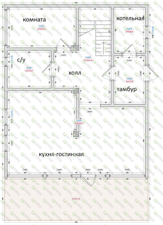 Модульный дом Европейский 8x12