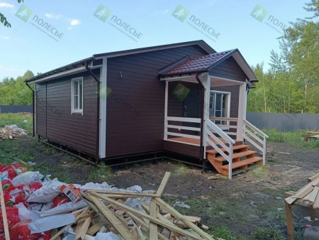 Каркасный дом Фаворит 8х10