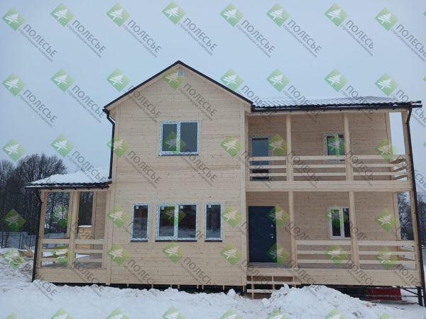 Каркасный дом София 8х10