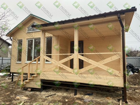 Каркасный дом Анапа 7х8