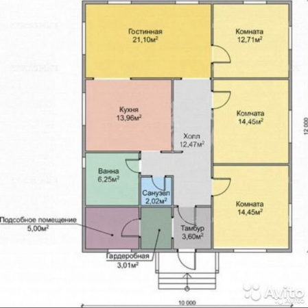 Каркасный дом Классика -2 10х12 Каркасный дом Классика -2 10х12