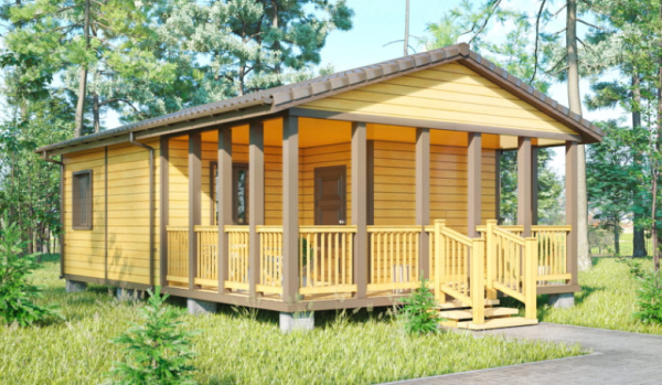 Каркасный дом Беседа 6x9 Каркасный дом Беседа 6x9