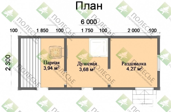 Мобильная баня №7