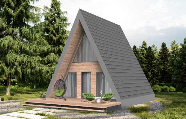 Дачный дом А-Frame 6х11 Дачный дом А-Frame 6х11