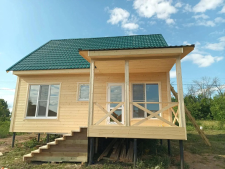 Каркасный дом Жемчужина - 2 7x8